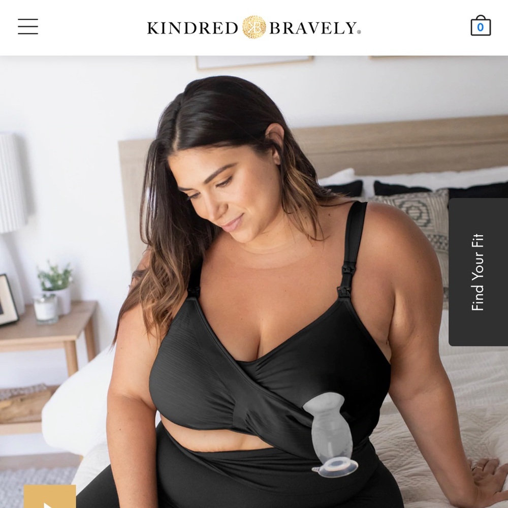 TWO FOR ONE Kindred Bravely Nursing/pumping bra